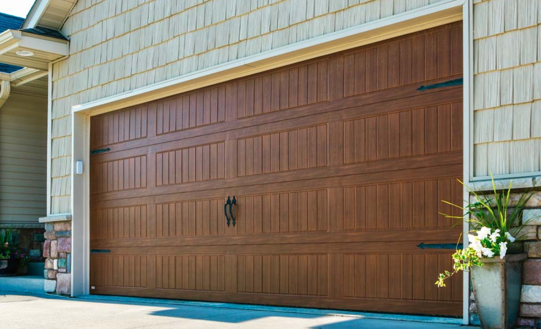 garage door panel repair.