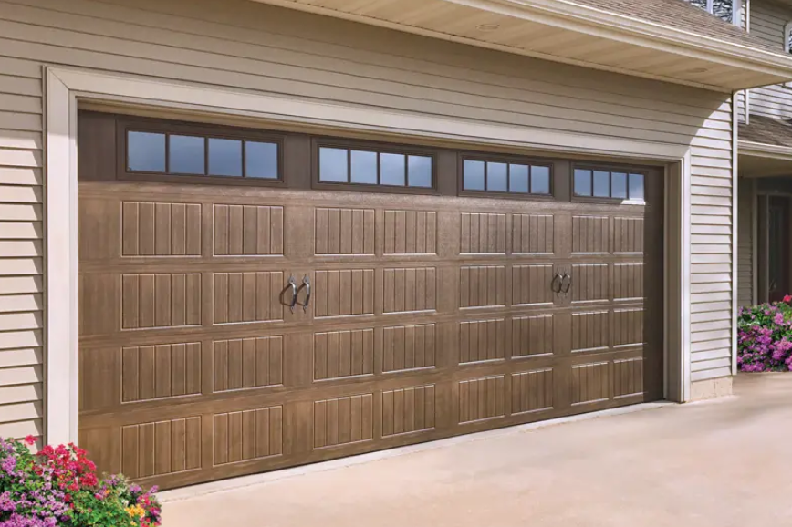 garage door panel repair.
