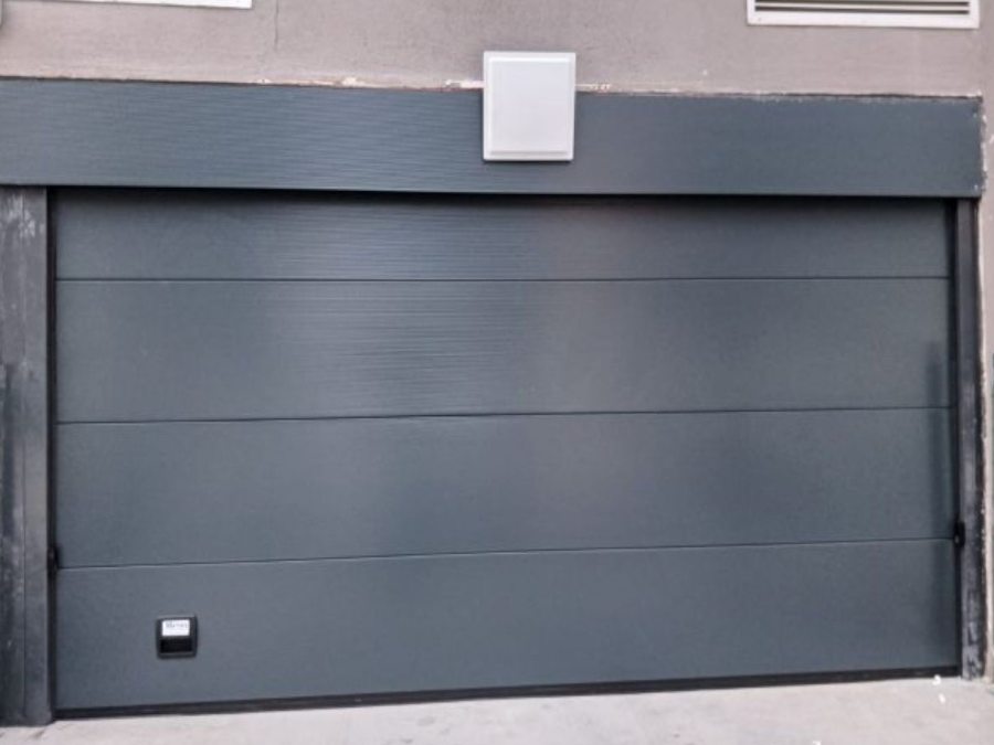 garage door section replacement.