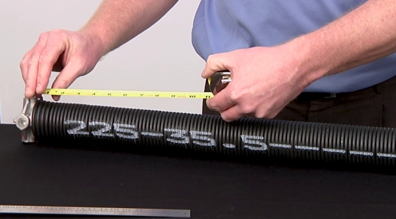 garage door spring repair.